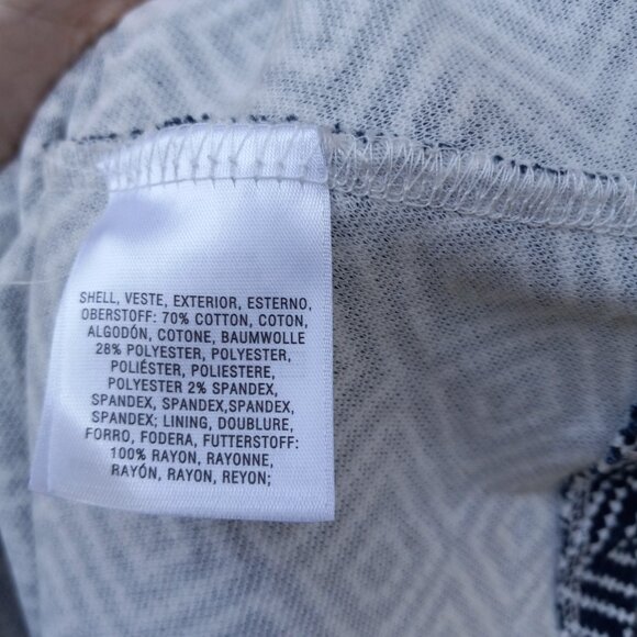 Anthro Postmark Diamond Batik/Geometric Print Back Cut Out Dress Size 8 - Picture 11 of 13